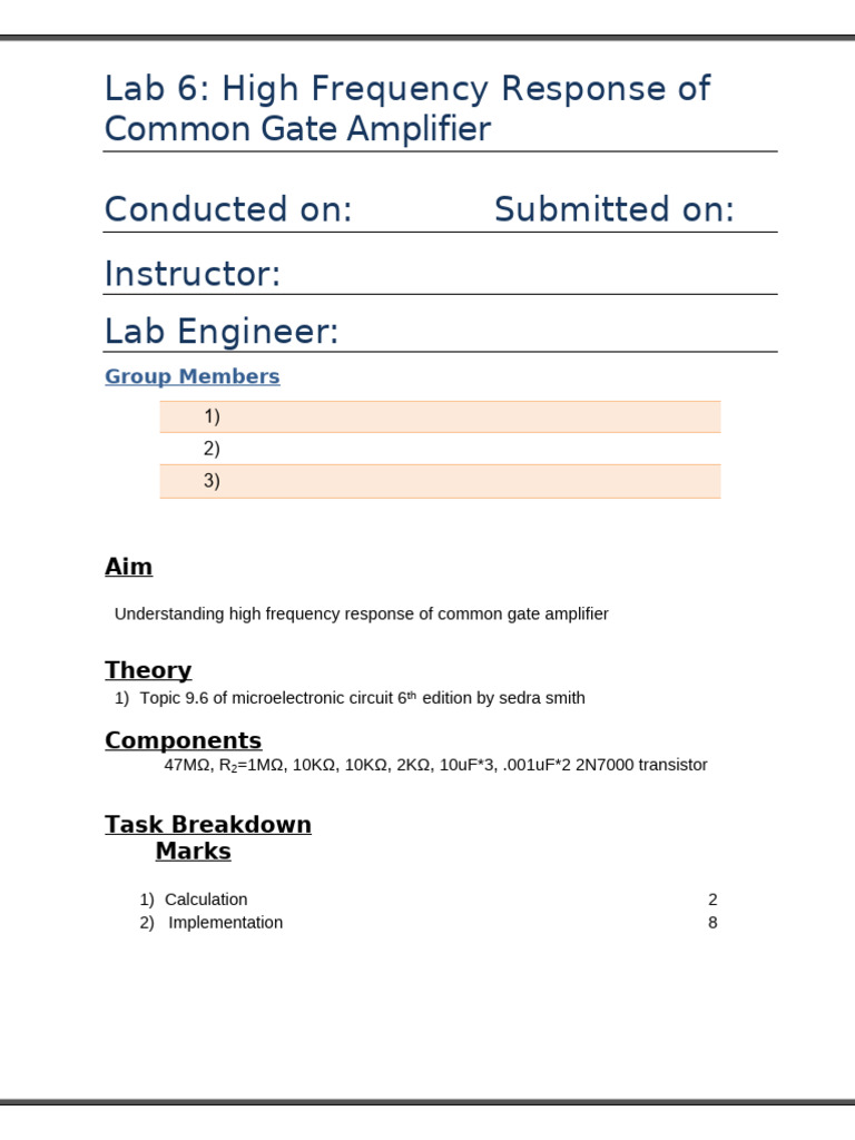 Lab 6 | PDF