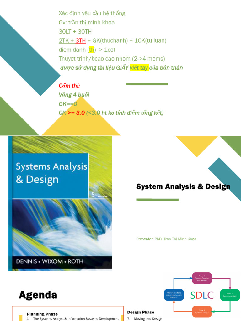 System Analysis & Design Overview | PDF | Vietnam