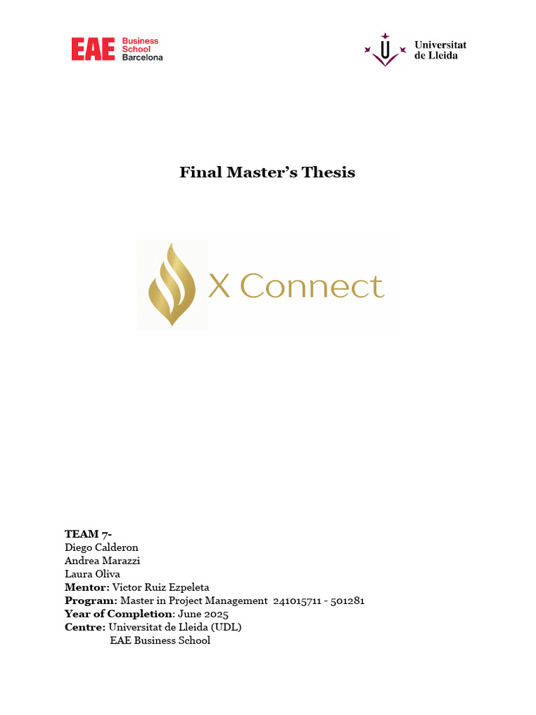 Final Master Thesis Part 1-2-3 | PDF | Behavioural Sciences