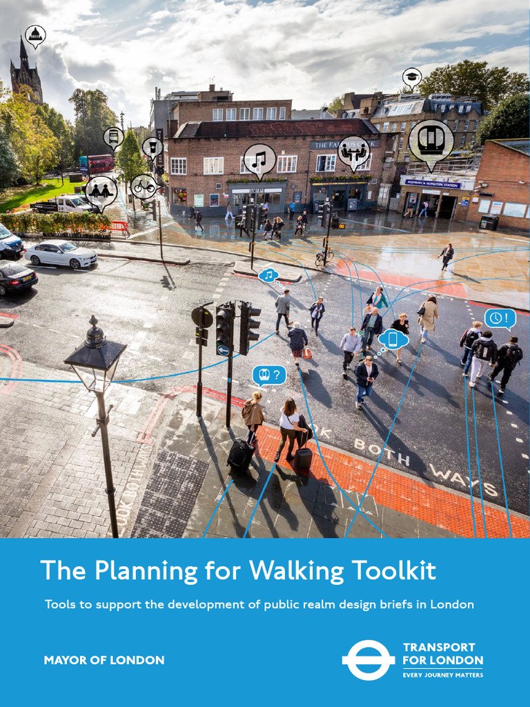 London Walking Toolkit for Urban Design | PDF | Pedestrian | Transport