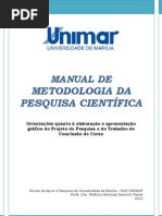 Manual de Metodologia Tcc Unimar