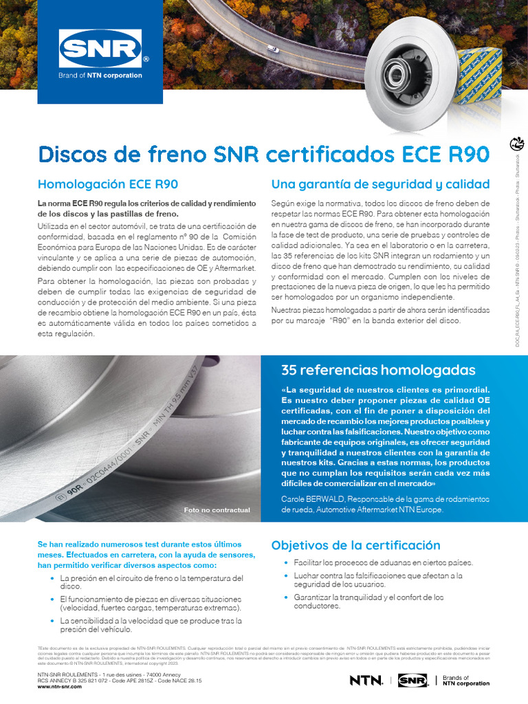 Kit 2 Disques De Frein Bosch BD536 – Homologués ECE-R90, Neufs