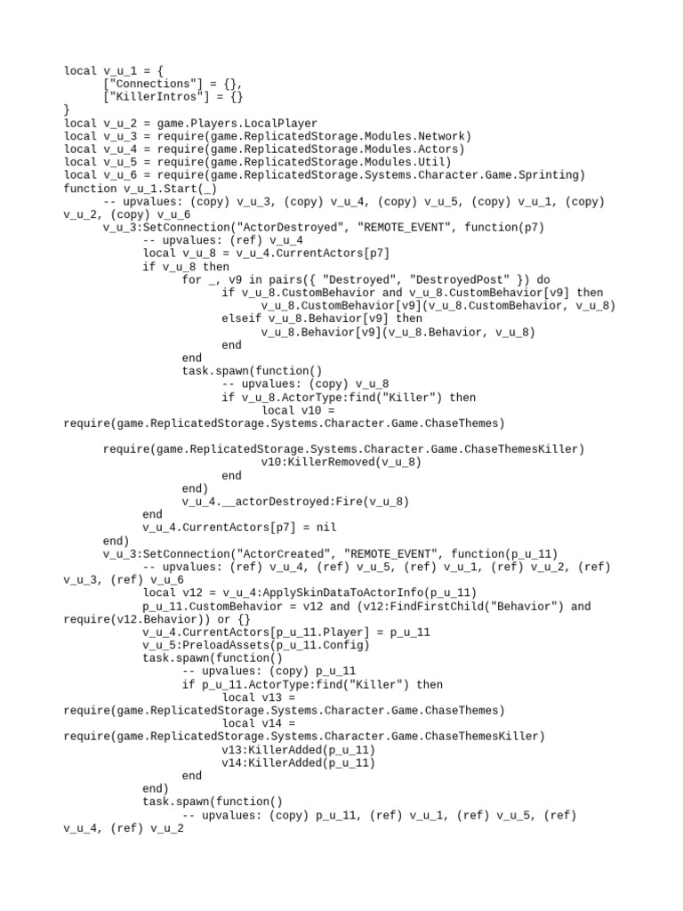 Roblox Actor Management Script | PDF | Central Processing Unit ...