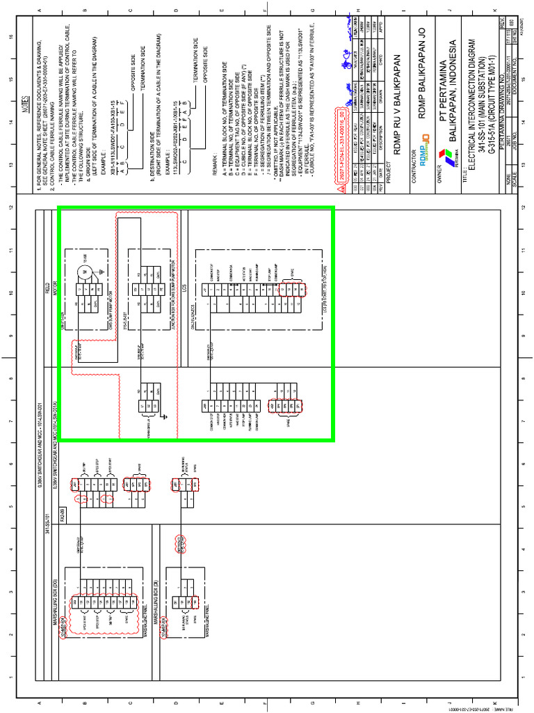 Interconnection Diagram GM31552A & GM31552B | PDF