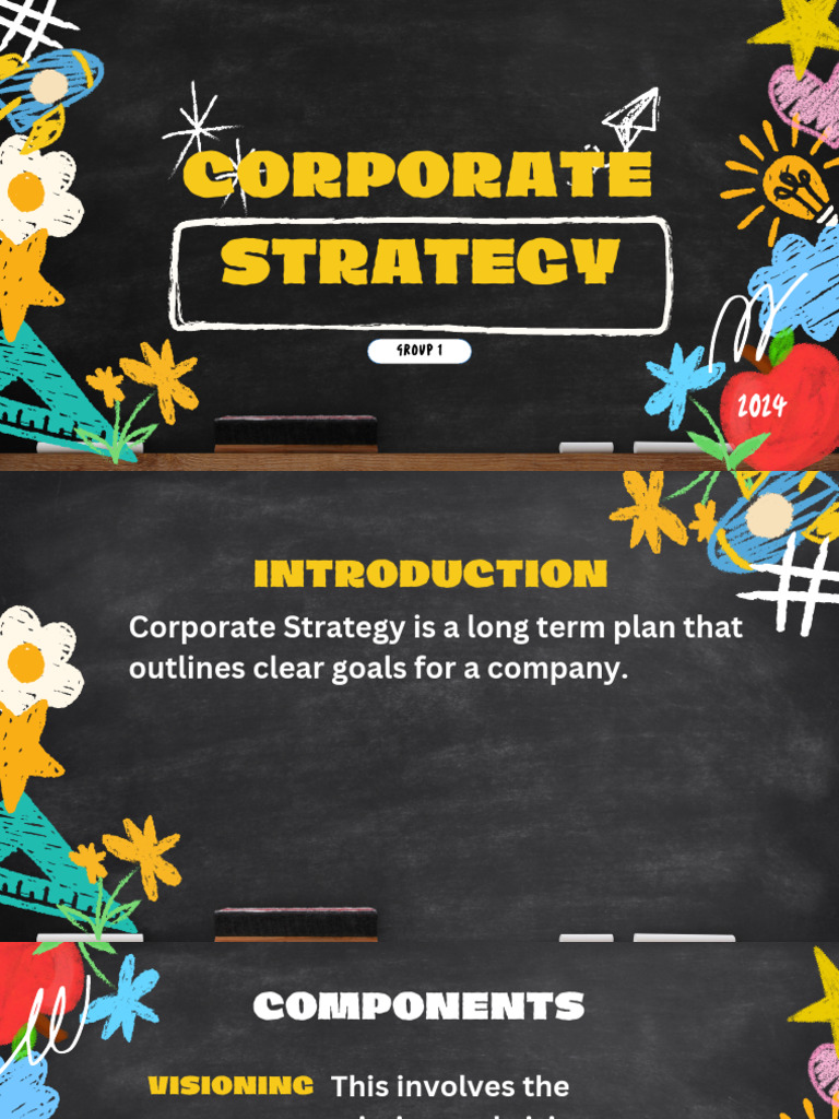 Corporate Strategy (Group 1) | PDF