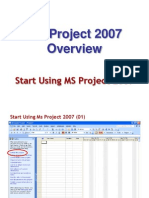 MS Project 2007 Overview