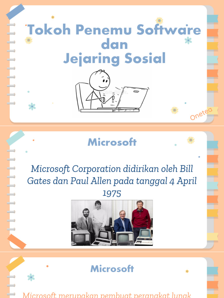 Penemu Teknologi dan Jejaring Sosial | PDF