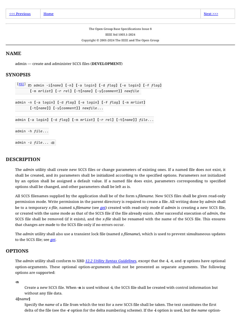 SCCS Admin Utility: File Management Guide | PDF | Computer File | File ...