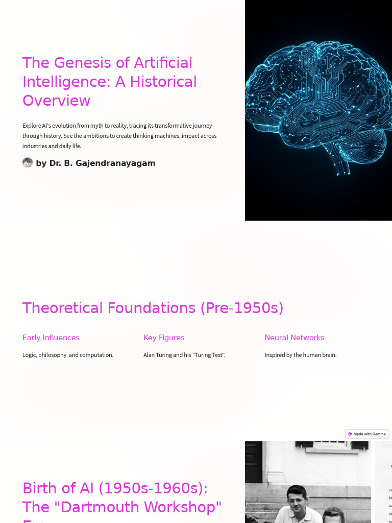 History of Artificial Intelligence Evolution | PDF