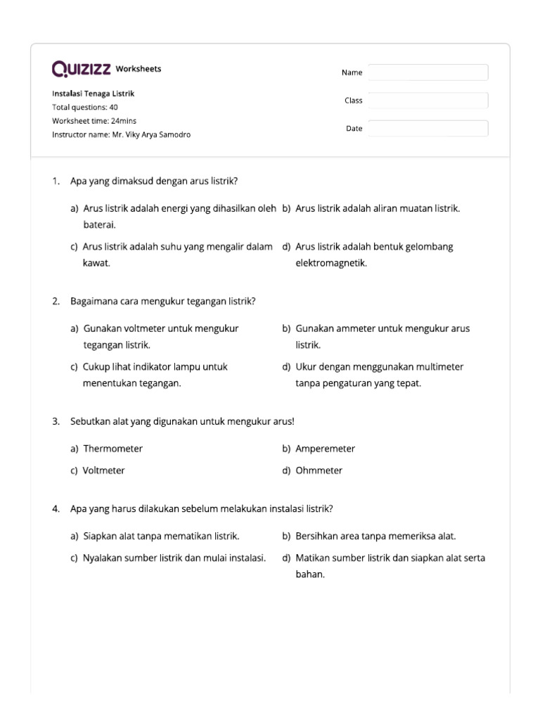 Latihan USEK 2 | PDF