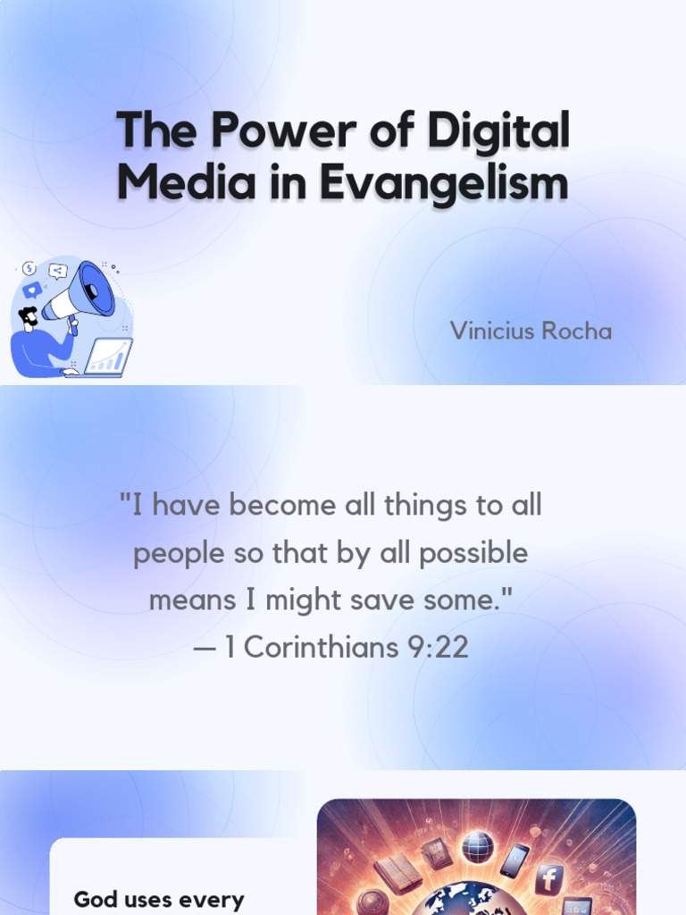 The Power of Digital Media in Evangelism - Laos - Vinicius Rocha | PDF ...