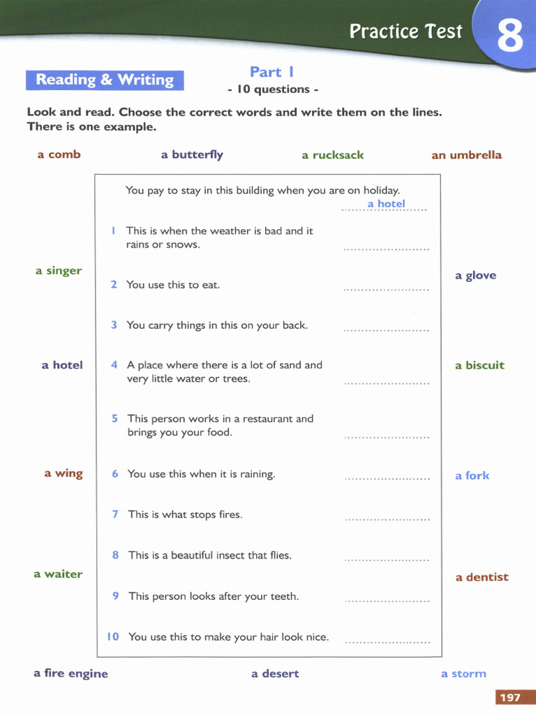 8 Practice Tests | PDF