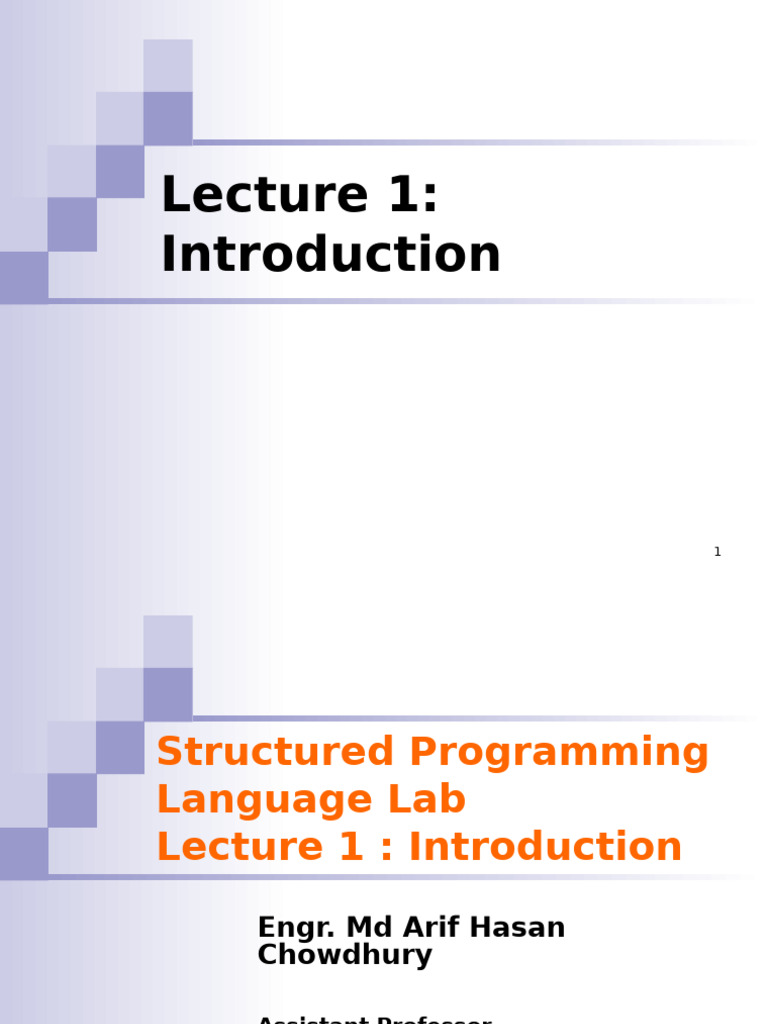 Structure of a C Program Explained | PDF | C (Programming Language ...