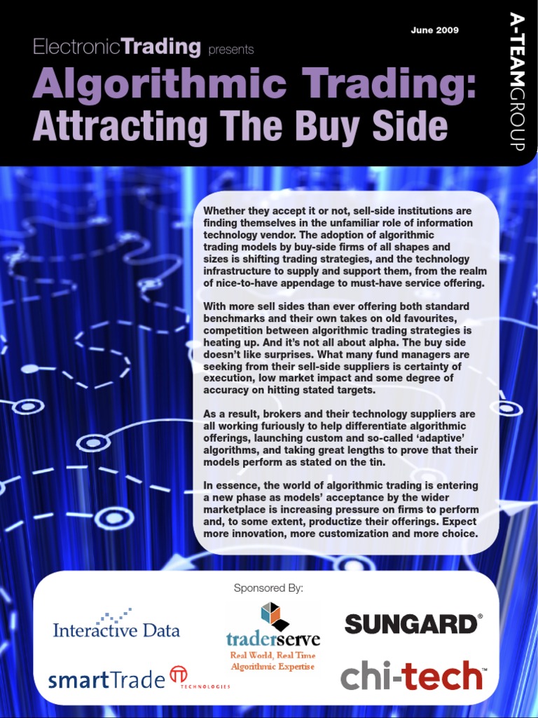 Algorithmic Trading Attracting The Buy Side PDF Algorithmic