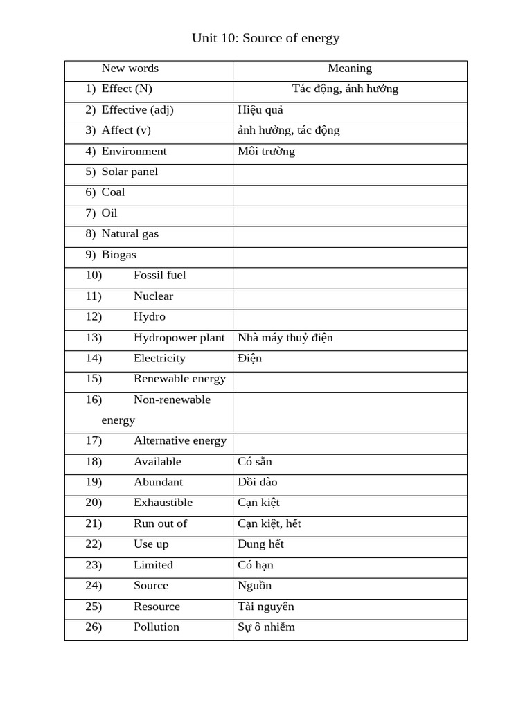 Unit 10 - E7 | PDF
