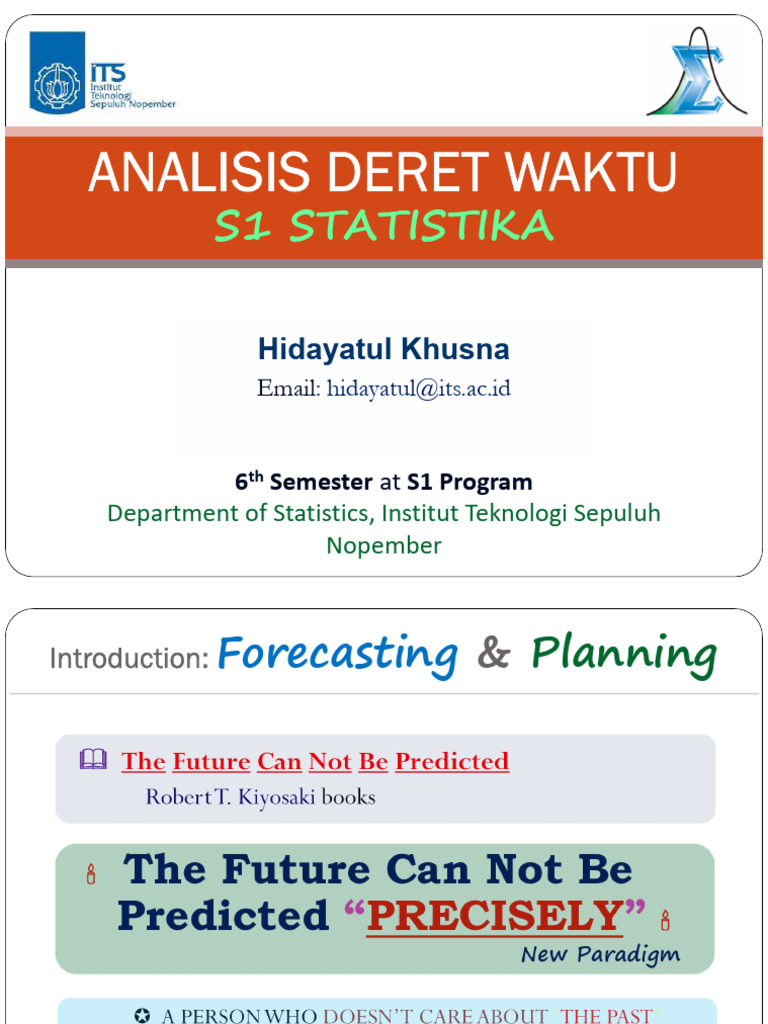 Time Series Analysis (Introduction) | PDF | Forecasting | Time Series
