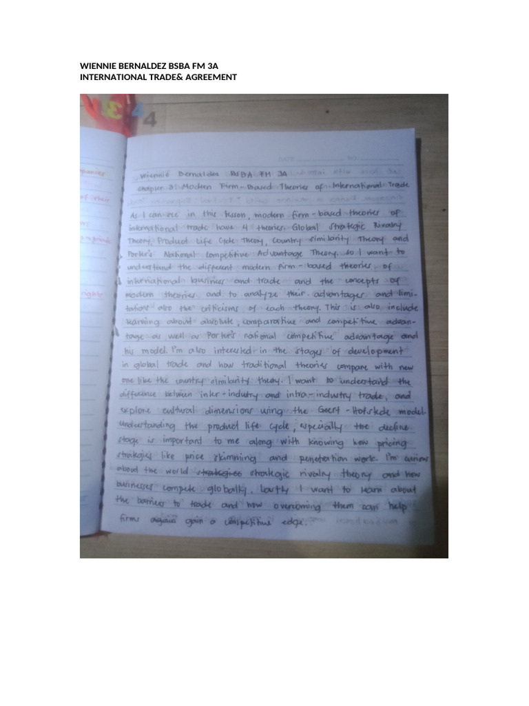 Wiennie Bernaldez Bsba FM 3a - Assignment3 | PDF