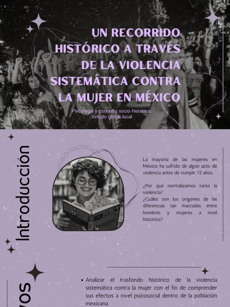 Historia de la violencia contra la mujer en México | PDF | Depresión ...