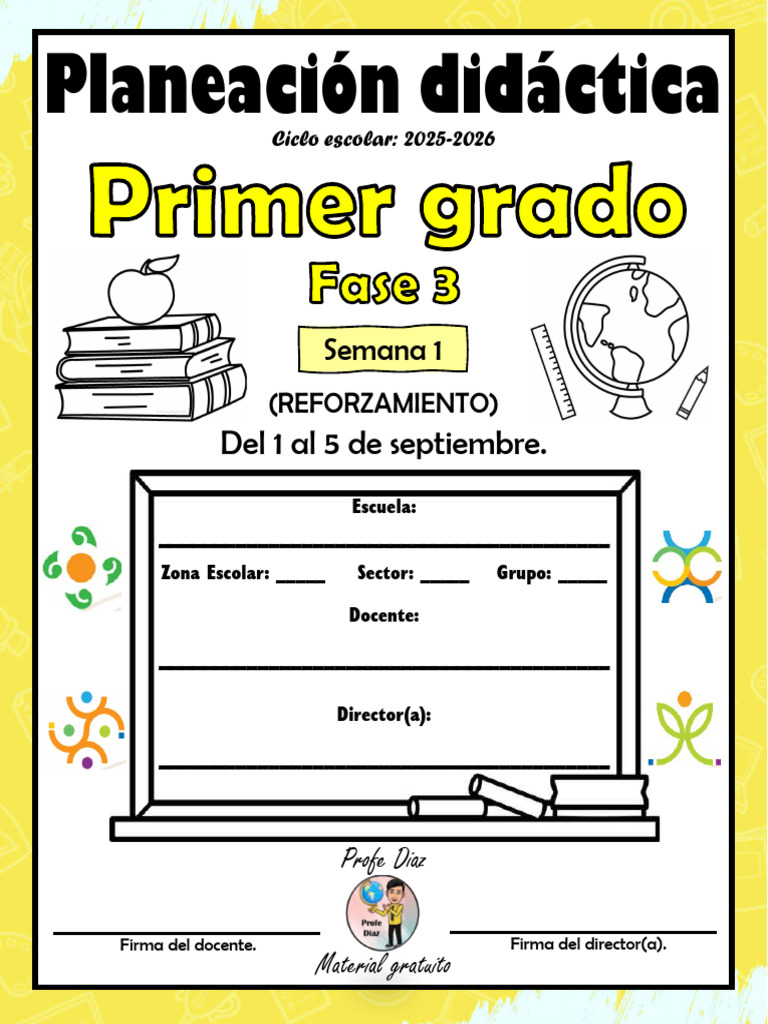 Planeación Didáctica Profe Díaz 2025 | PDF | Pensamiento | Aprendizaje