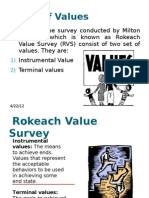 Types of Values