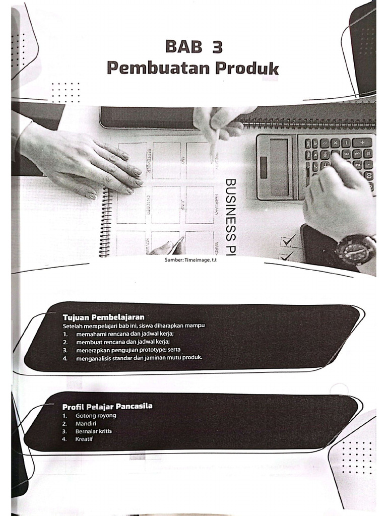 PKK Bab 3 Pembuatan Produk | PDF