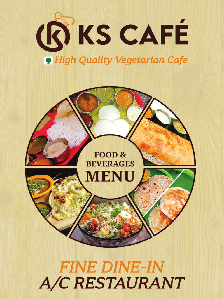VV Grand - Ks Cafe - Menu Card | PDF