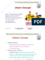 MAJU Cell 2009 Fall Week 3 4 5 Cellular Concept Mobility RFPlanning Trunking