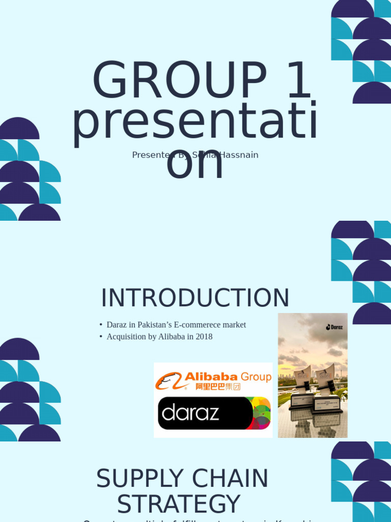 Group 1 Presentation | PDF