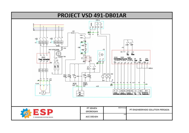 ACC Drawing Wiring Panel Page 1 - Rev3 | PDF
