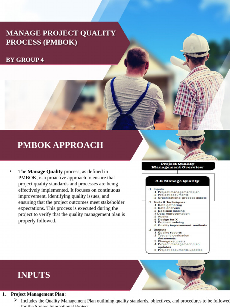 Managing Project Quality Process | PDF | Audit | Project Management