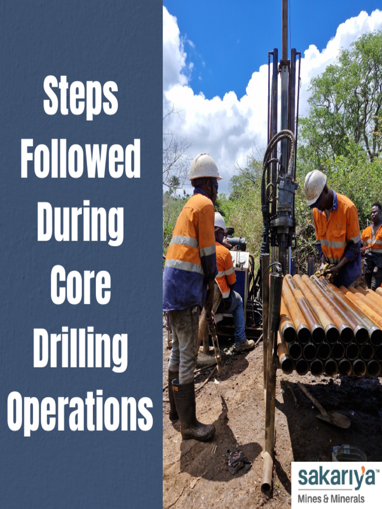 Core Drilling Work Steps | PDF