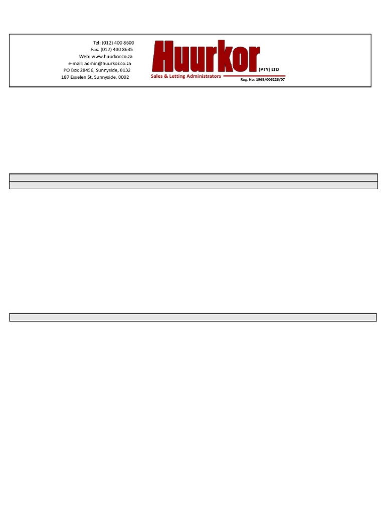 Rental Statement and Payment Details | PDF | Renting | Payments