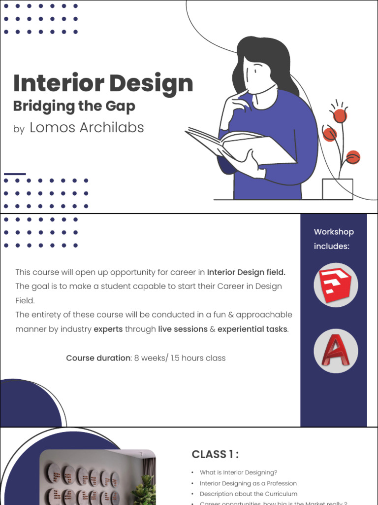 ID Course 8weeks (Mon To Sat) | PDF | Tile | Interior Design