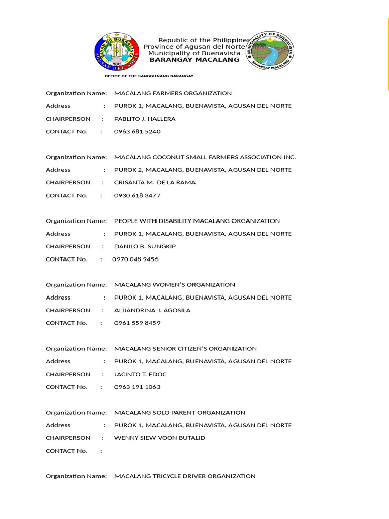 Local Guide Program in Macalang | PDF