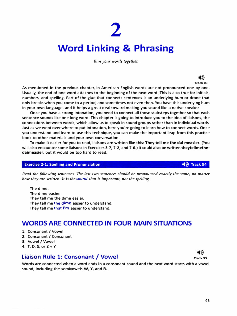 Mastering Word Linking Techniques | PDF | Consonant | Vowel
