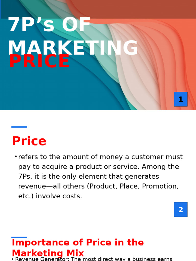 Understanding Pricing in Marketing Mix | PDF | Pricing | Prices