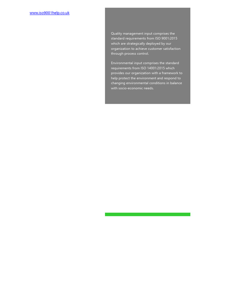 Integrated Management System Manual | PDF | Quality Management | System