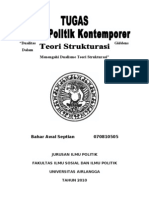 Dualitas Giddens Dalam Menengahi Dualisme Teori Strukturasi