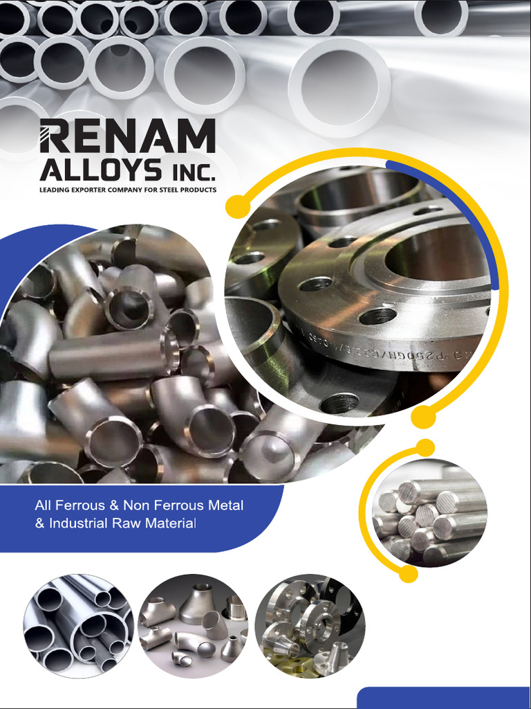 Renam Alloys Inc Catalogue - 250409 - 120001 | PDF