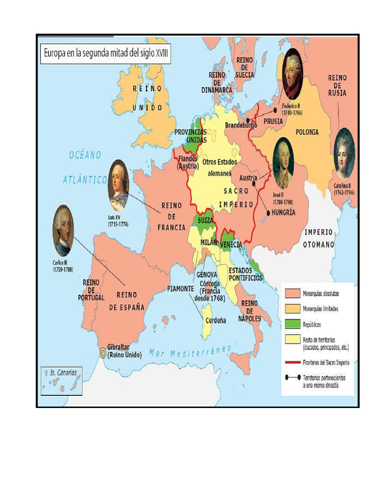 Europa en La 2da Mitad Del Siglo Xviii Jc15 de Sep 2024 | PDF