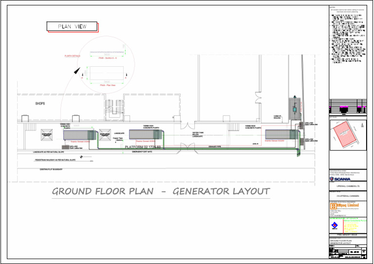 Power House 030220 Rev8 Plan View | PDF