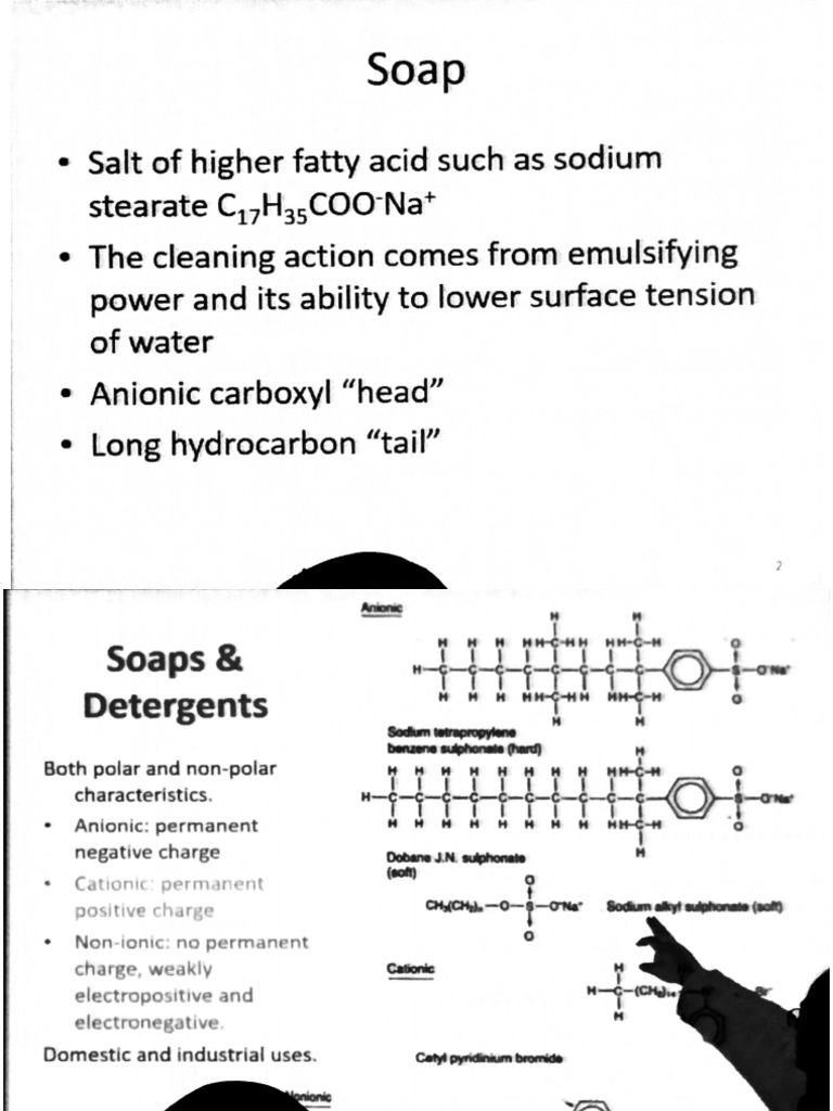 Soap and Detergents | PDF