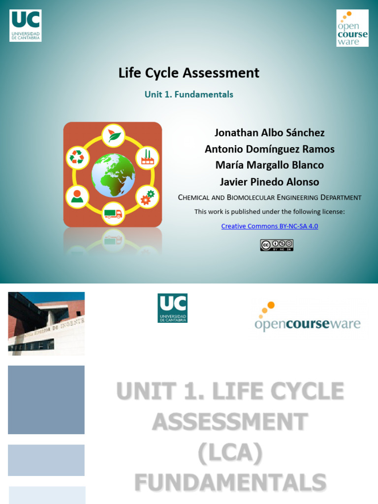 Life Cycle Assessment Fundamentals | PDF | Life Cycle Assessment ...