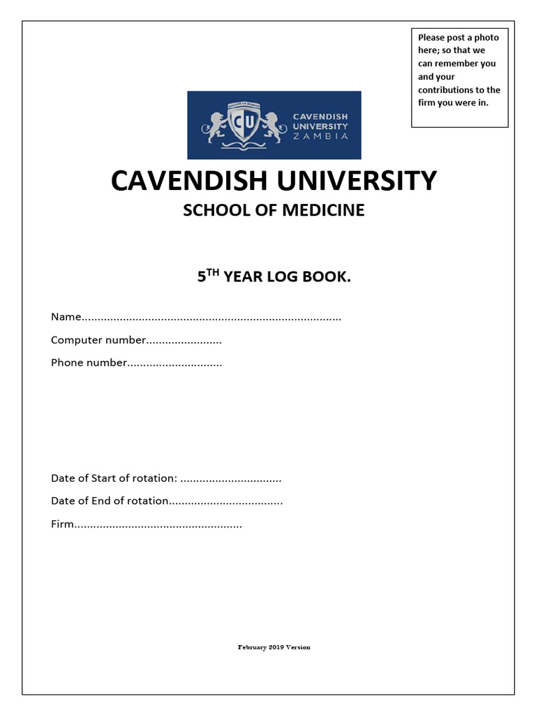 5th Year Obstetrics Log Book Guide | PDF | Uterus | Childbirth