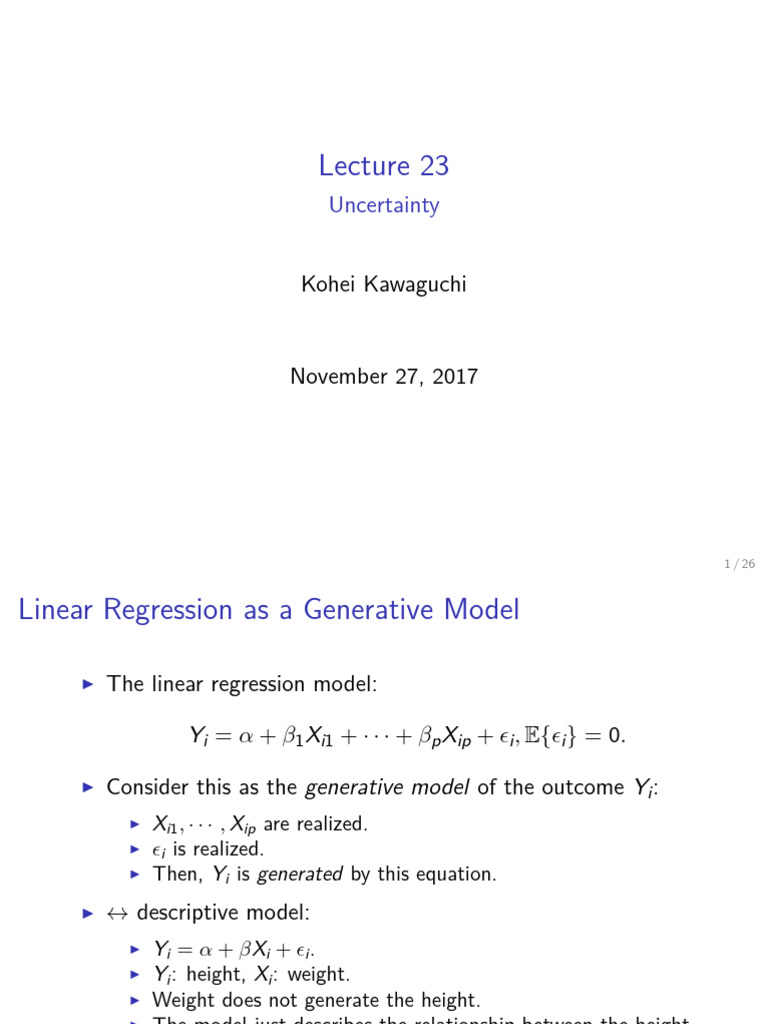 ISOM 2500: Linear Regression Insights | PDF | Linear Regression ...