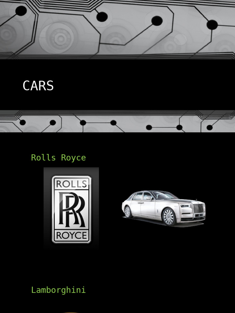 Cars | PDF