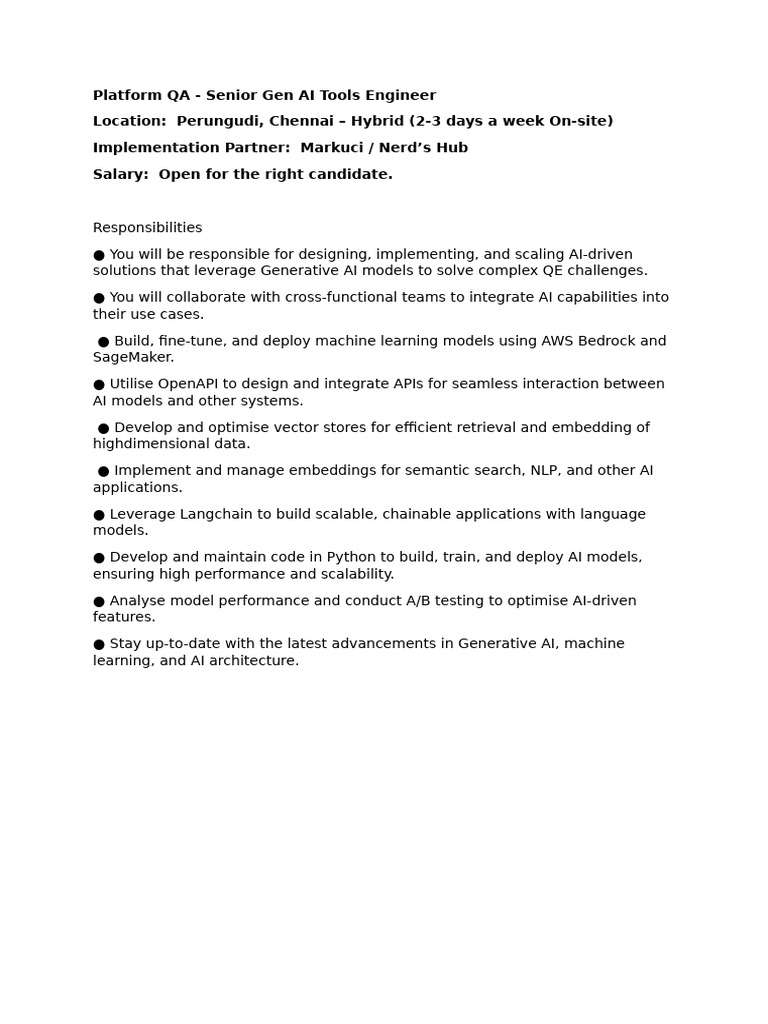 Platform Engineer | PDF