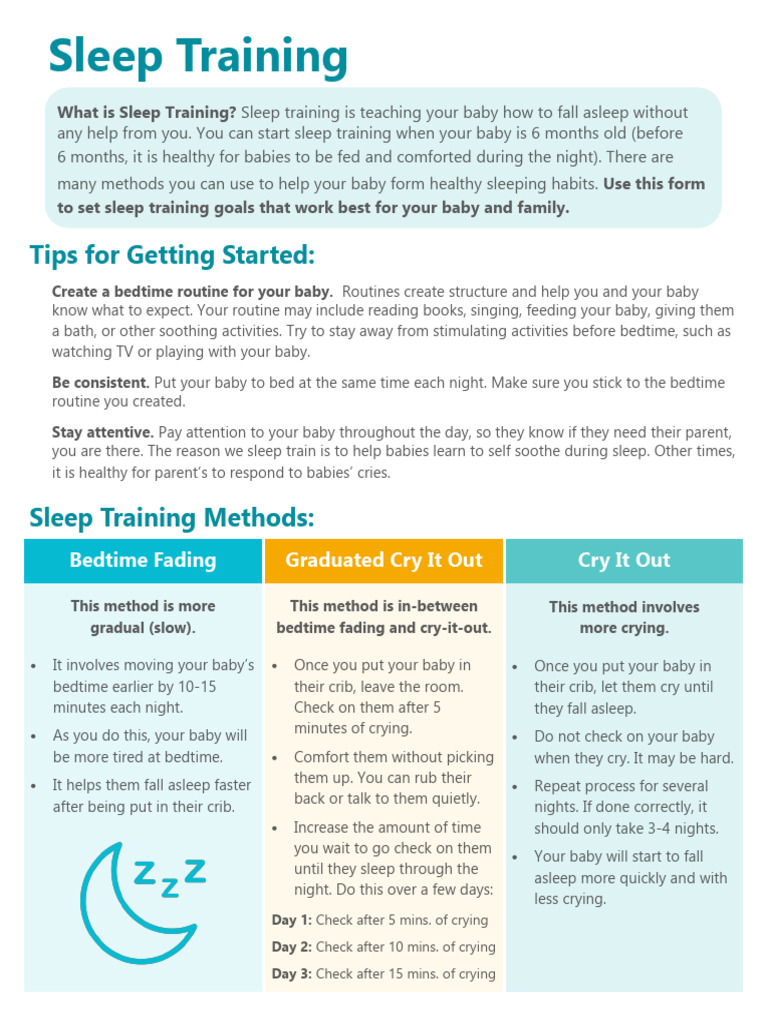 Sleep Training Guide for Parents | PDF | Sleep
