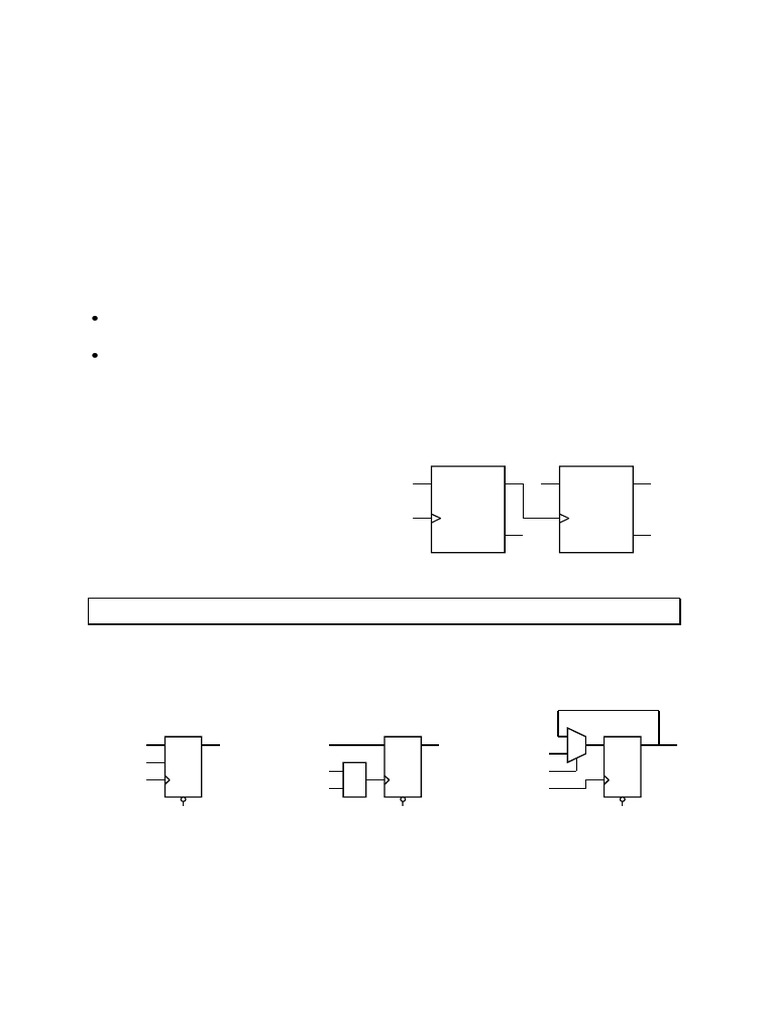 Synchronous Digital Circuit Design Rules | PDF | Electronics | Computer ...