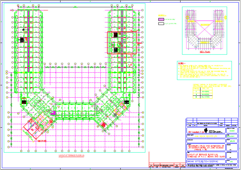 Terrace Floor Layout Plan 1:200 | PDF
